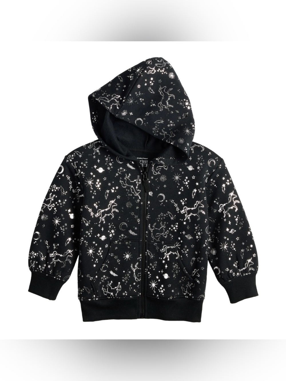 NWOT- Brand New Baby & Toddler Girl Jumping Beans®  Lightweight Zip Hoodie